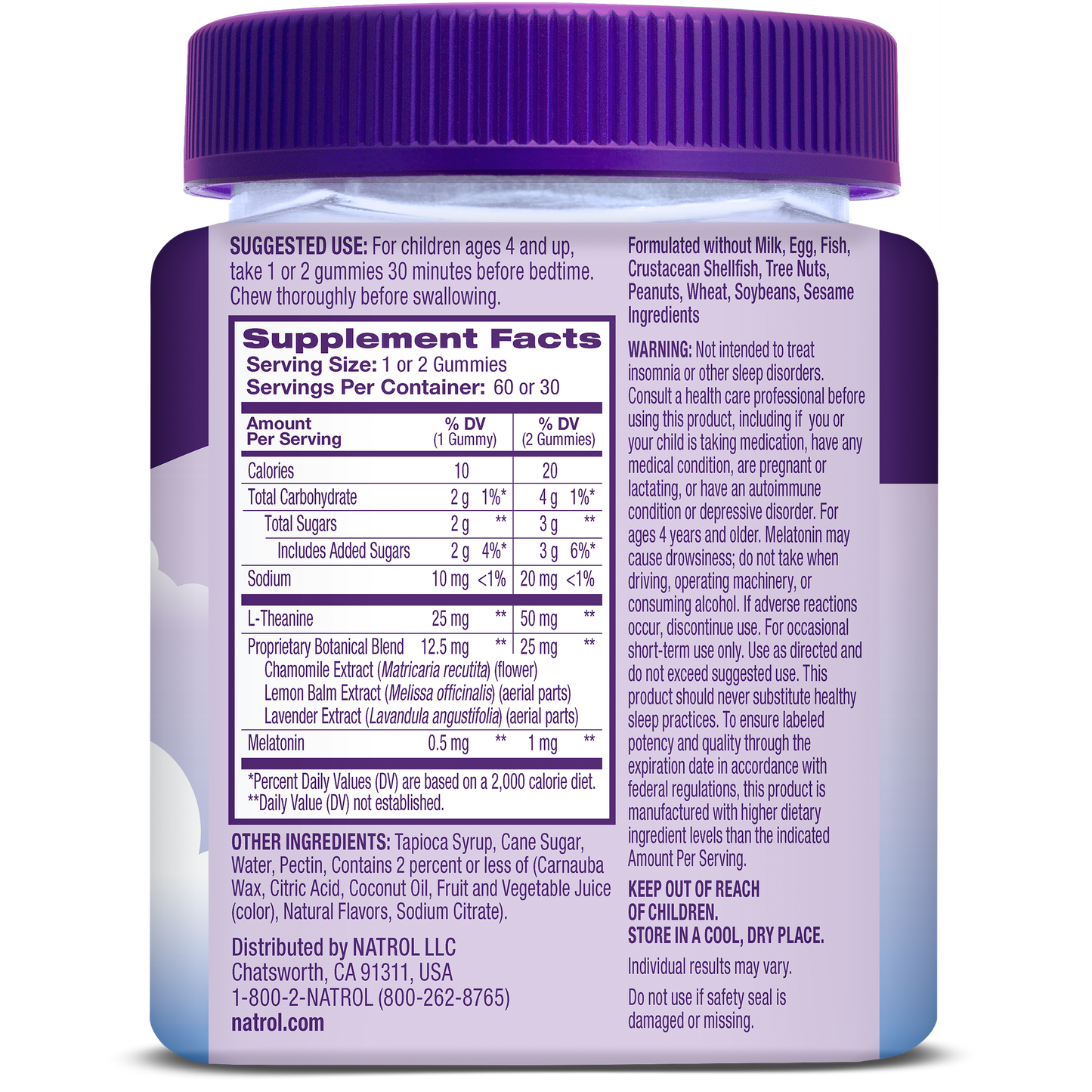 Kids Sleep+™ Calm Strawberry Gummies