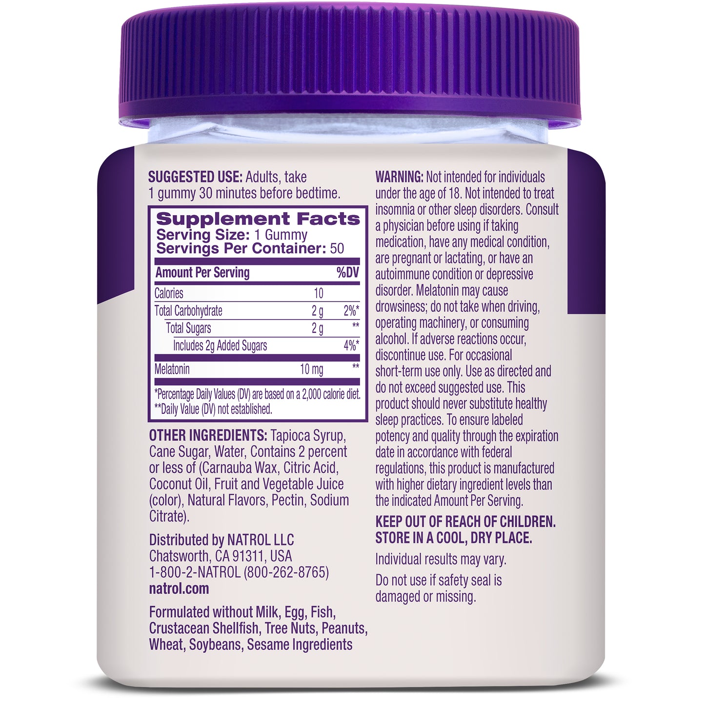 MelatoninMax Single Gummy - 10mg