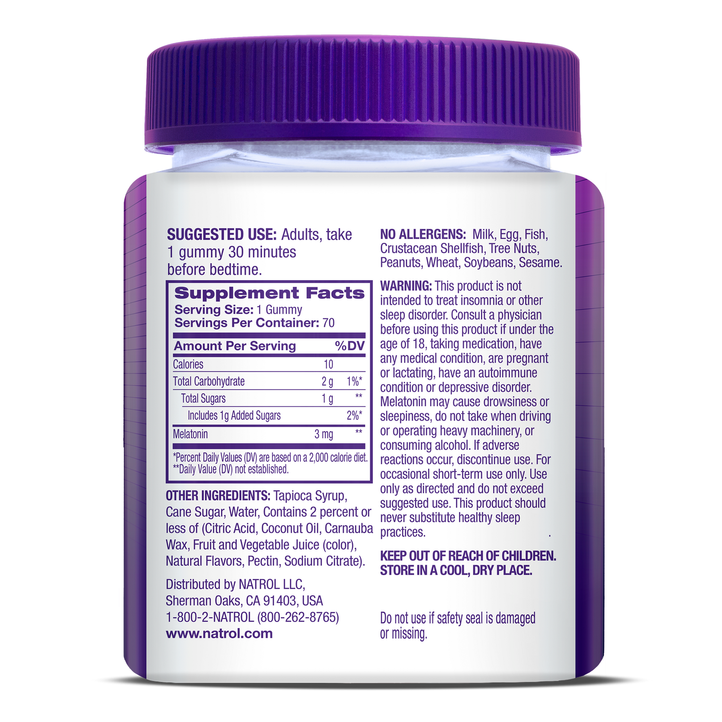 Melatonin Gummies - 3mg