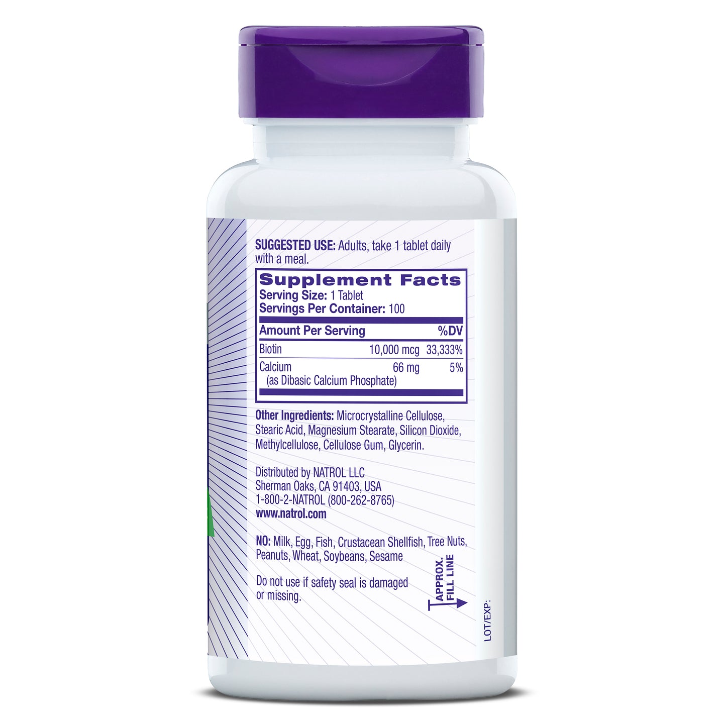 Biotin Beauty Tablets - 10,000 mcg