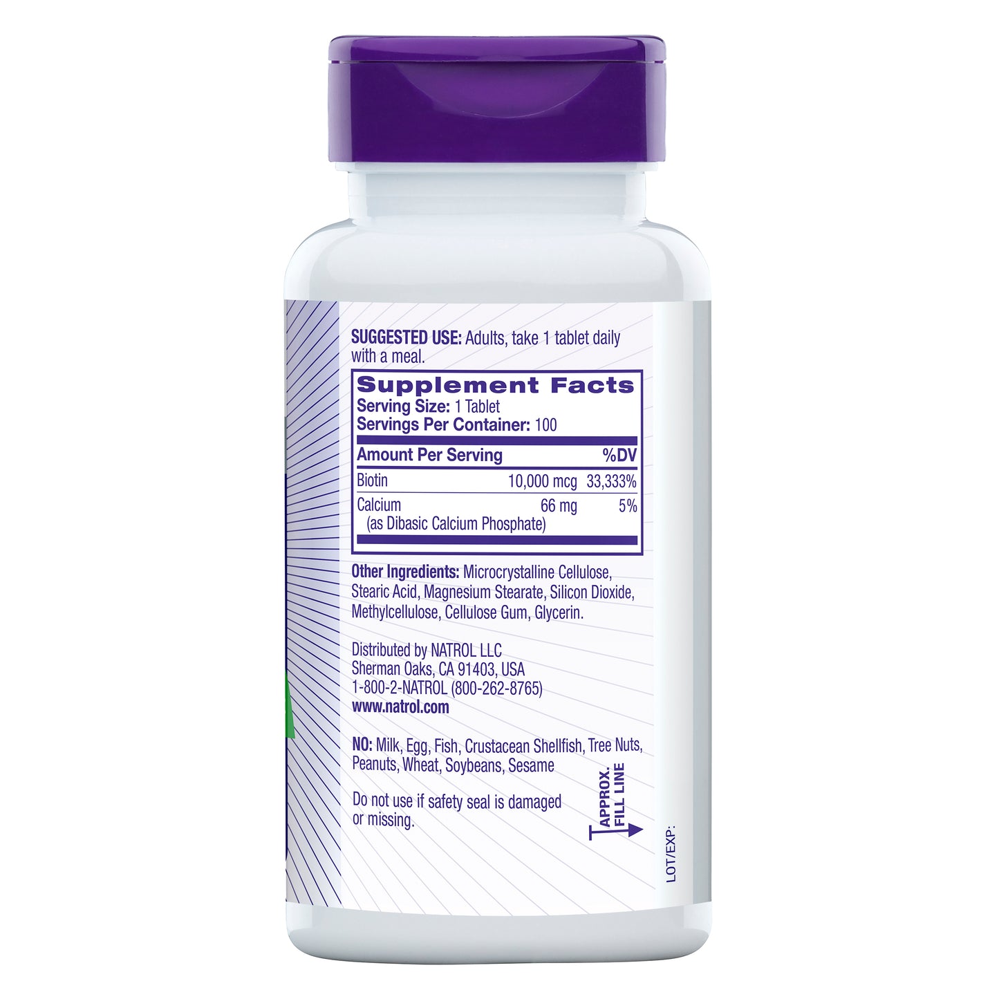 Biotin Beauty Fast Dissolve Tablets - 10,000mcg