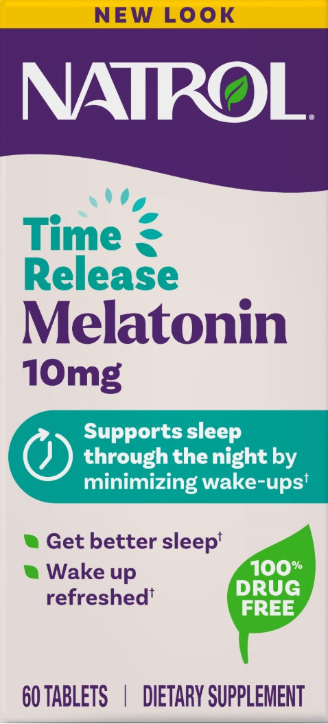 Melatonin Advanced Maximum Strength 10mg Time Release Tablets