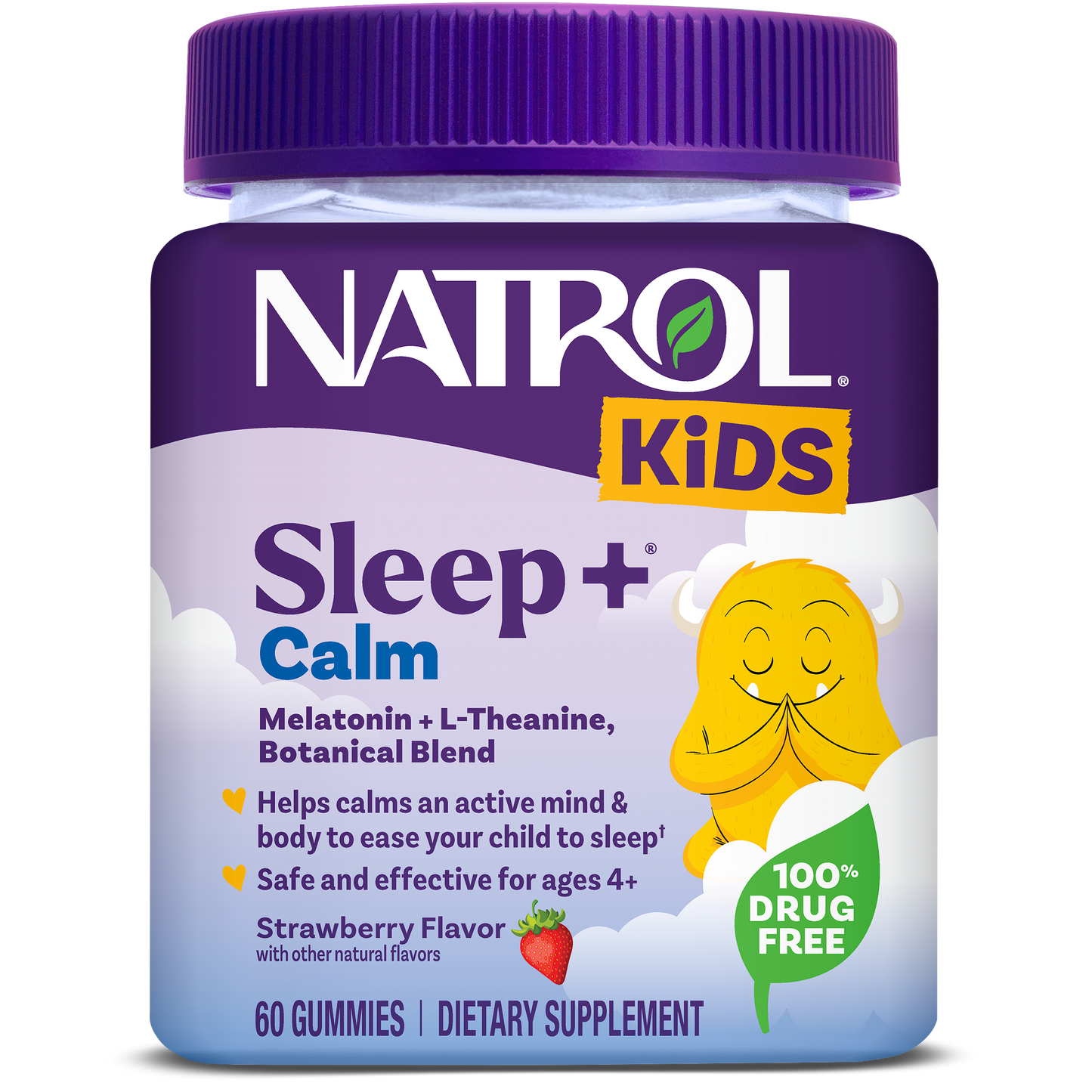 Kids Sleep+™ Calm Strawberry Gummies
